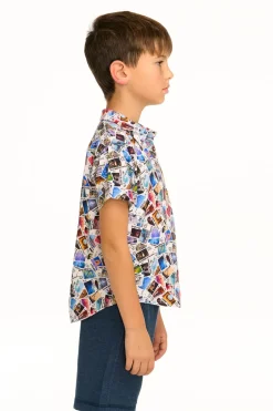 Kids/BOY Chaser Brand Disney 100 - Air Mail Button Down Shirt