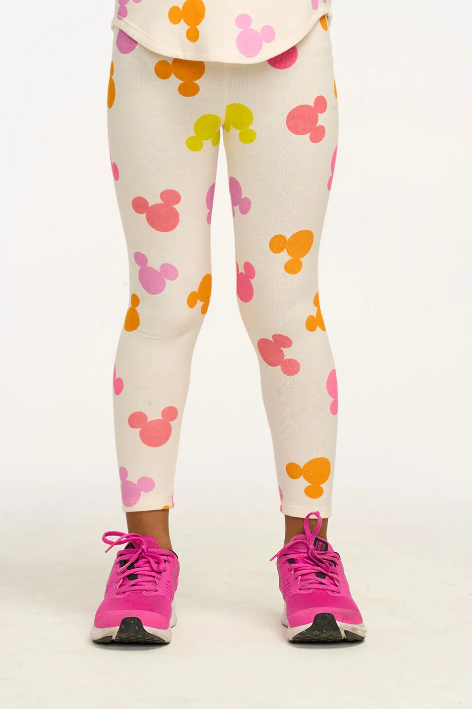 Kids Chaser Brand Disney Mickey Mouse "All Over Icons" Leggings