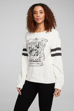 Women Chaser Brand Disney Steamboat Willie Pullover
