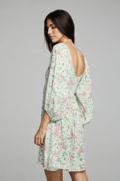Women Chaser Brand Dolce Mini Dress - Daisy Floral Print