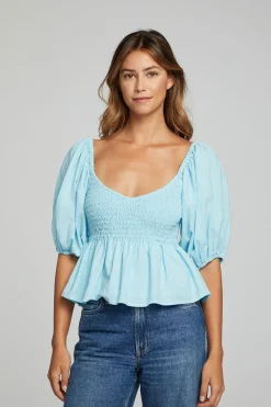 Women Chaser Brand Dolce Top - Clear Sky