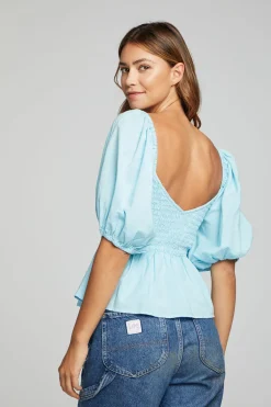 Women Chaser Brand Dolce Top - Clear Sky