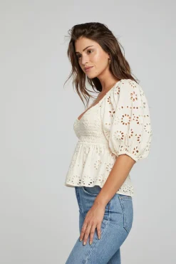 Women Chaser Brand Dolce Top - Gardenia