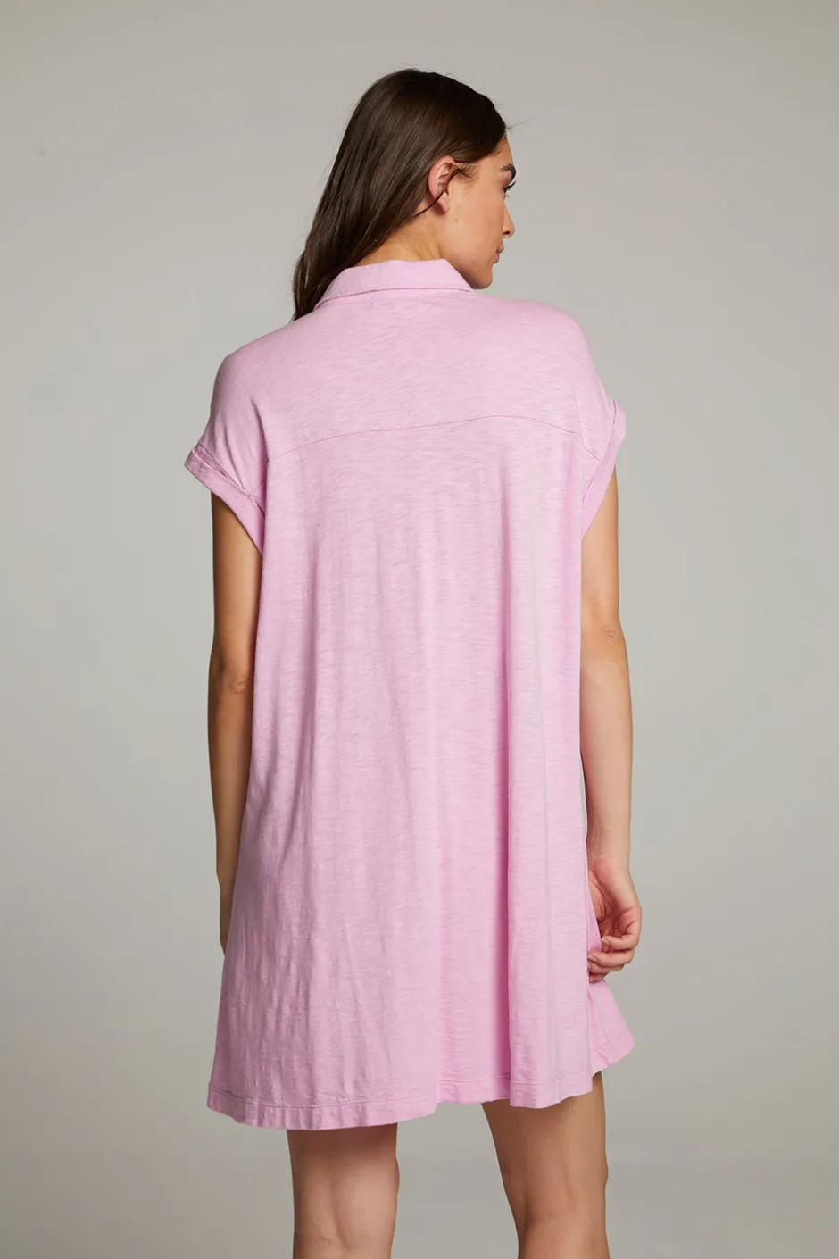 Women Chaser Brand Downtown Pastel Lavender Mini Dress
