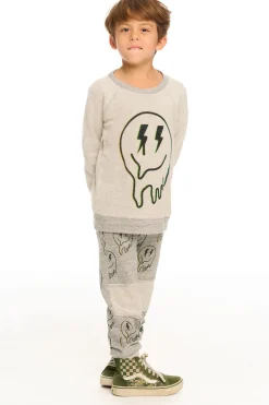 Kids/BOY Chaser Brand Drippy Smile Pants