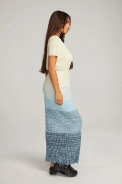 Women Chaser Brand Durango Nightflower Maxi Dress