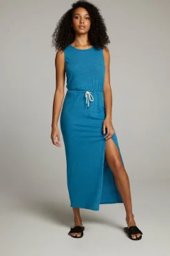 Women Chaser Brand Durangoo Blue Danube Maxi Dress