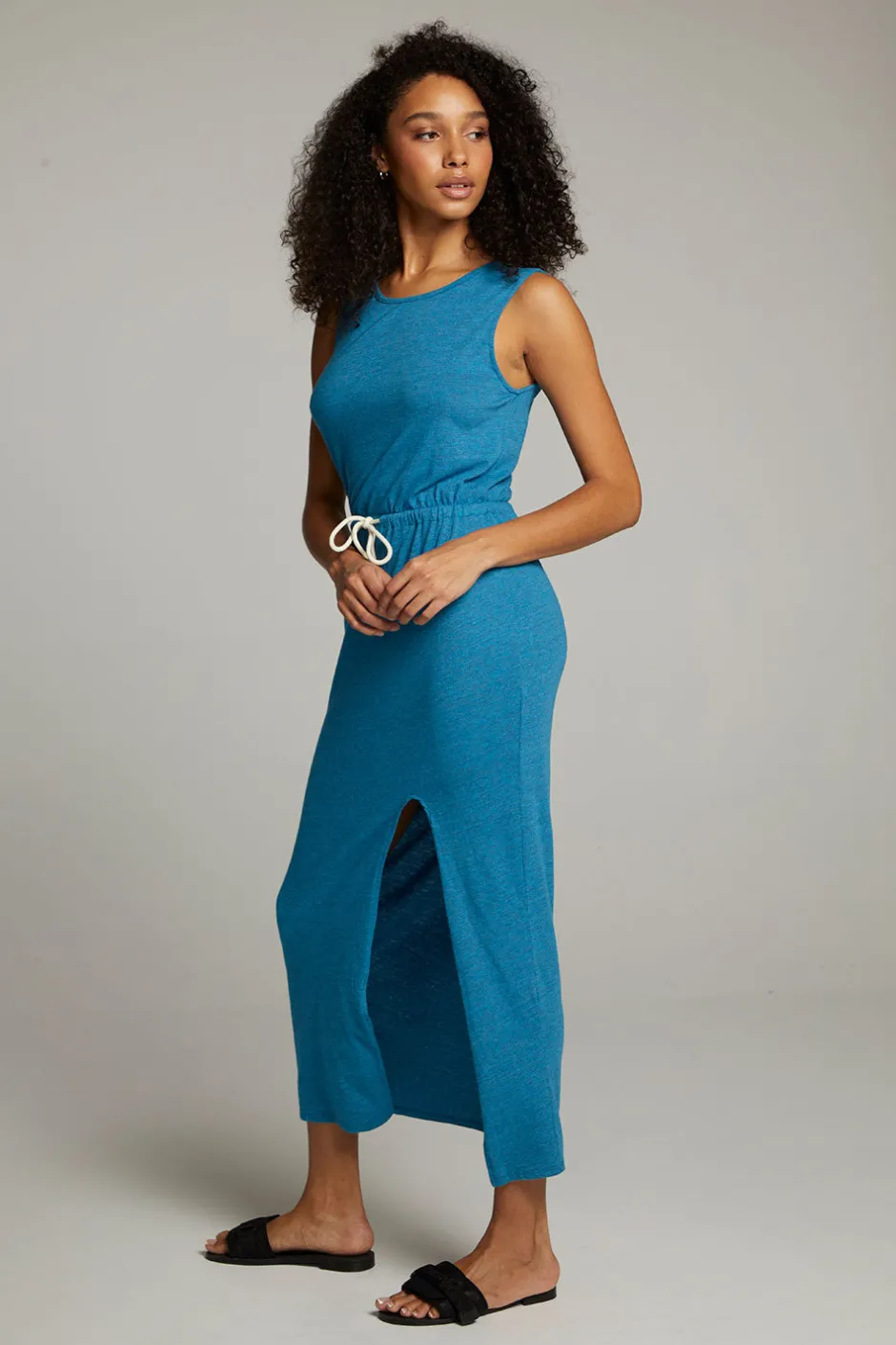 Women Chaser Brand Durangoo Blue Danube Maxi Dress