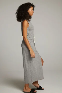 Women Chaser Brand Durangoo Streaky Grey Maxi Dress