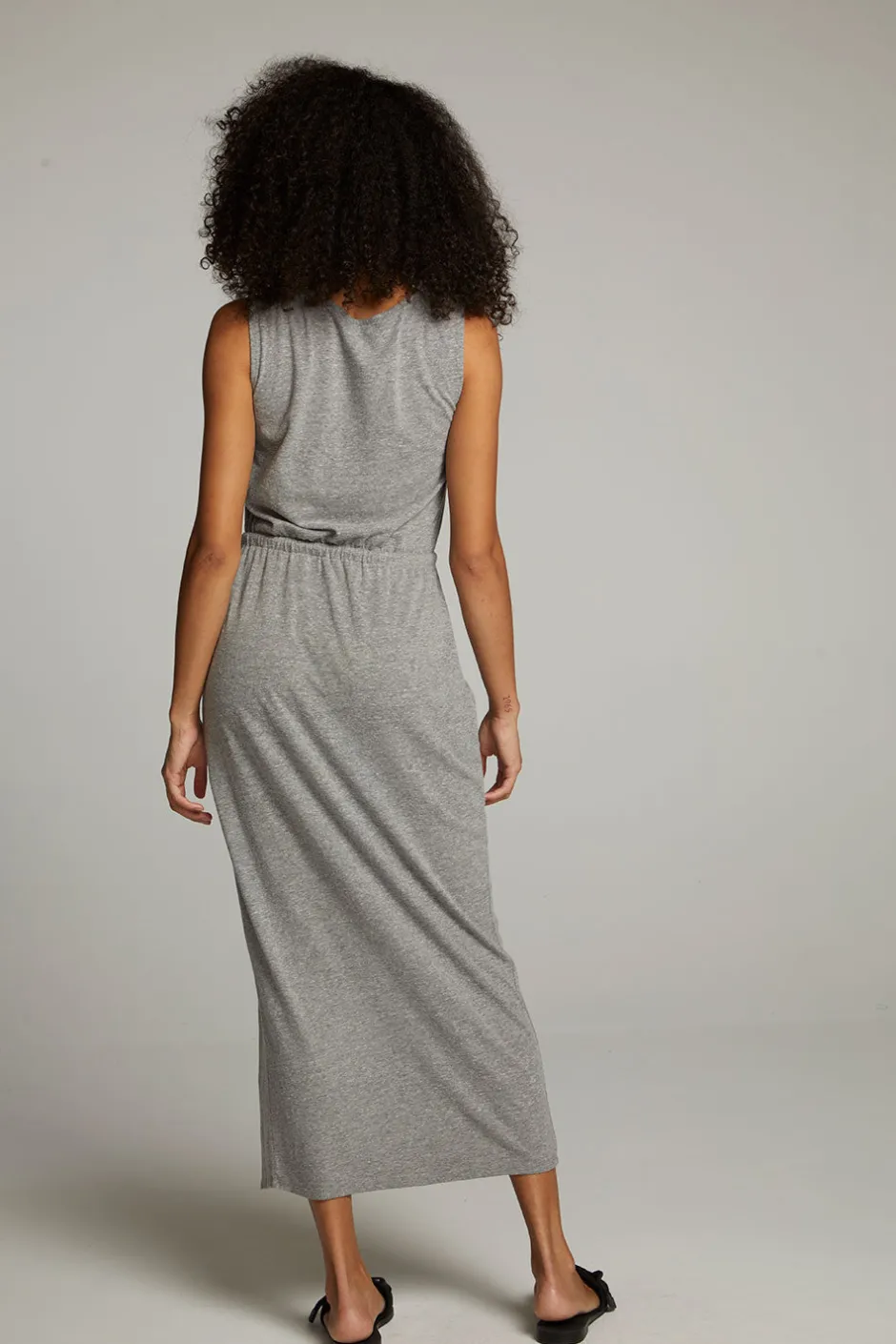 Women Chaser Brand Durangoo Streaky Grey Maxi Dress
