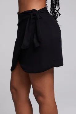 Women Chaser Brand Elena Black Mini Skirt