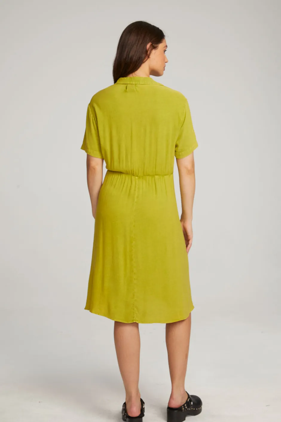 Women Chaser Brand Elsa Citron Midi Dress