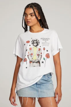 Women Chaser Brand Elton John Rocket Man Tee