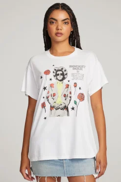Women Chaser Brand Elton John Rocket Man Tee