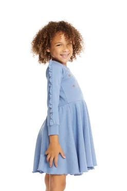 Kids Chaser Brand Embroidery Unicorn Dress