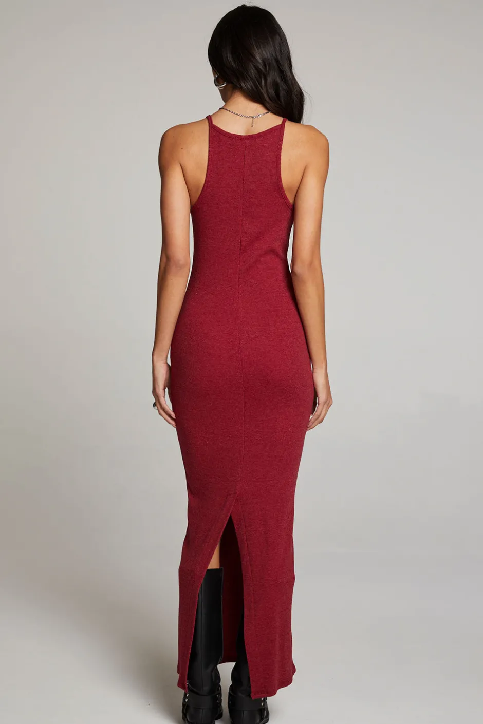 Women Chaser Brand Emma Blood Red Maxi Dress