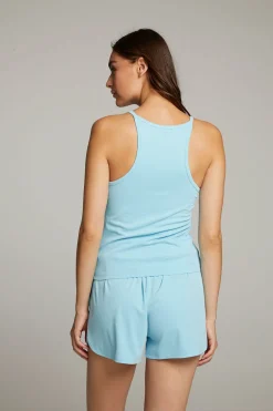 Women Chaser Brand Emma Clear Sky Tank Top