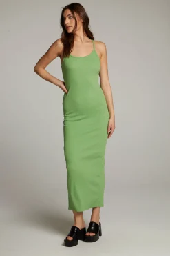 Women Chaser Brand Emma Piquant Green Maxi Dress