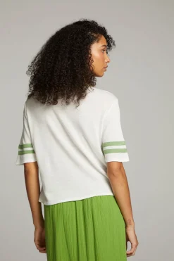 Women Chaser Brand Enrique White Short Sleeve