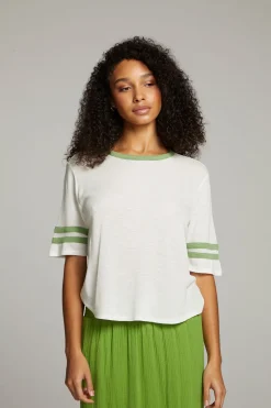 Women Chaser Brand Enrique White Short Sleeve