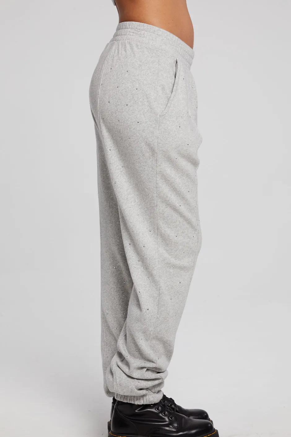 Women Chaser Brand Essential Heather Grey Jogger