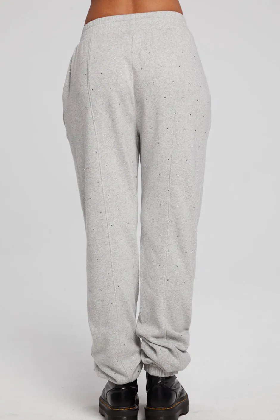 Women Chaser Brand Essential Heather Grey Jogger
