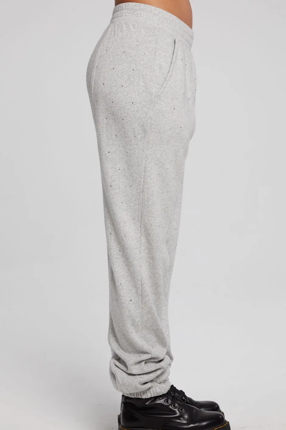 Women Chaser Brand Essential Heather Grey Jogger
