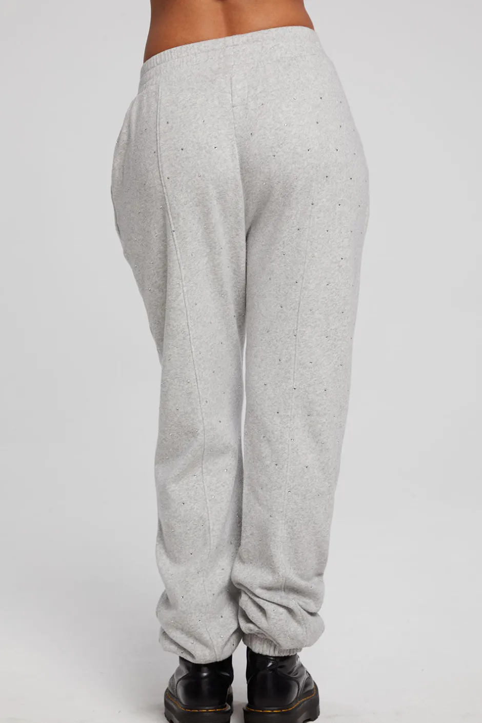 Women Chaser Brand Essential Heather Grey Jogger