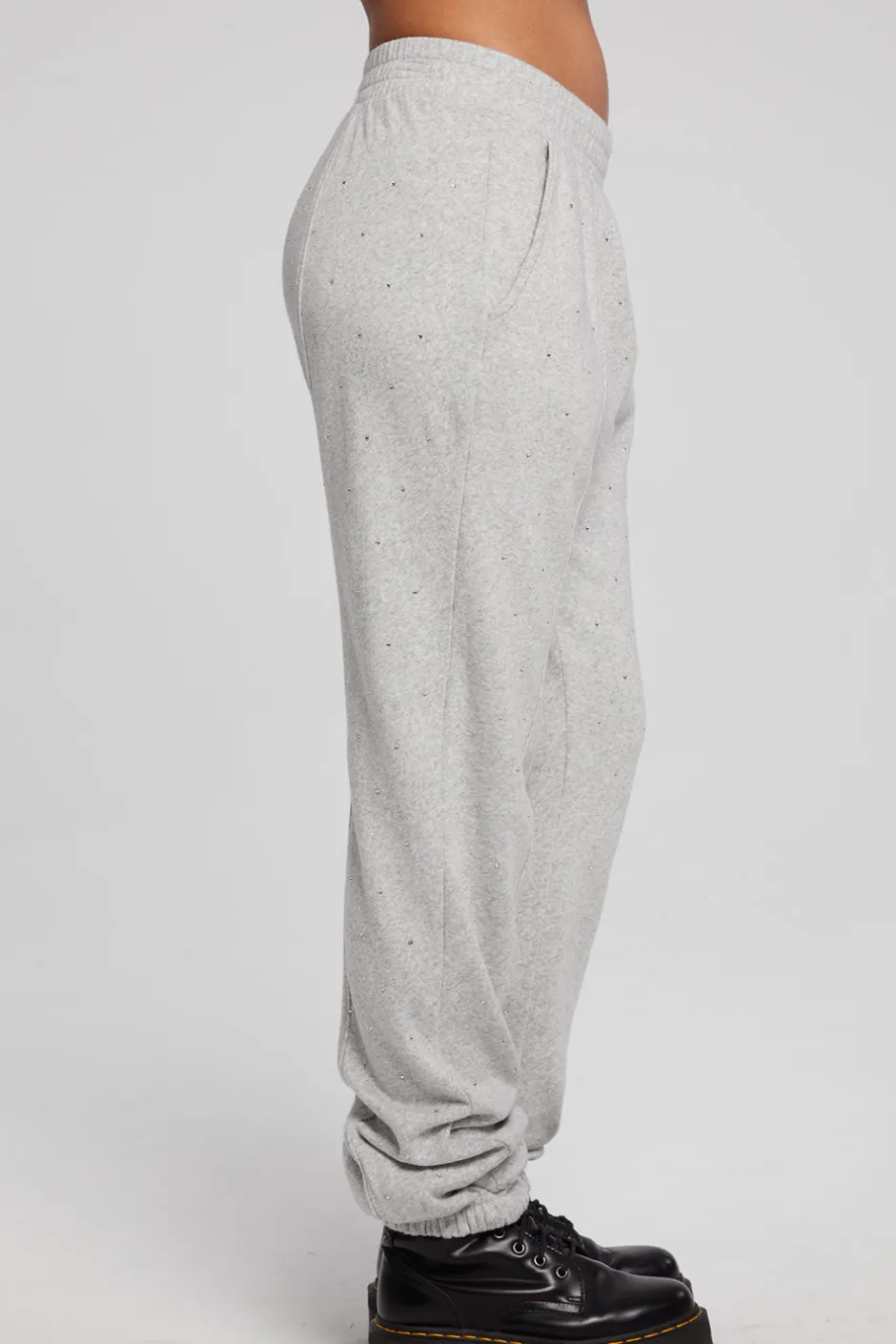 Women Chaser Brand Essential Heather Grey Jogger