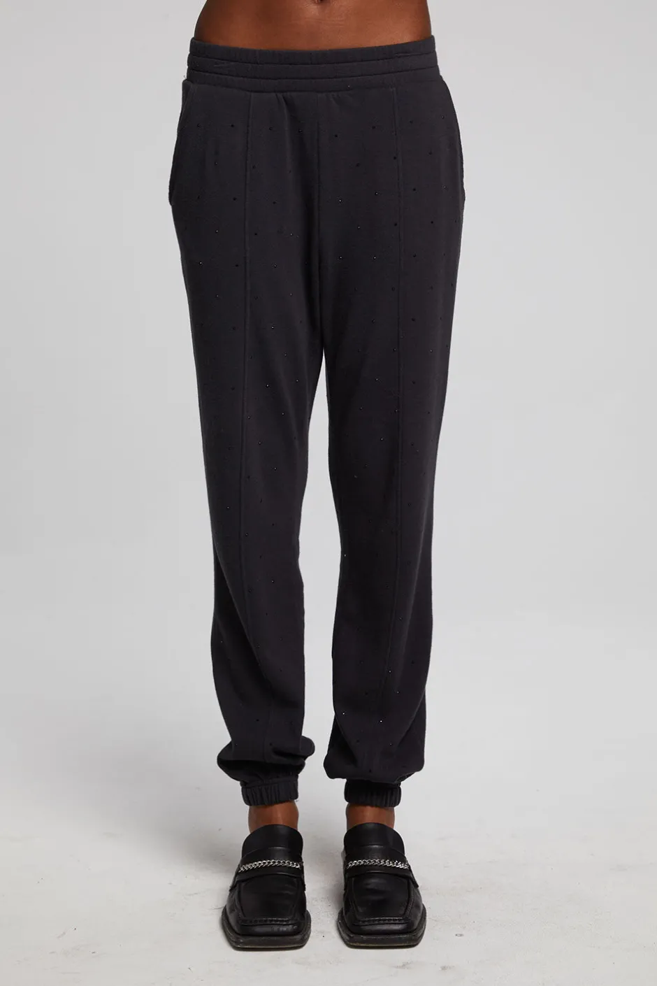 Women Chaser Brand Essential Licorice Jogger