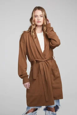 Women Chaser Brand Eve Deep Taupe Sweater