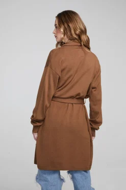 Women Chaser Brand Eve Deep Taupe Sweater