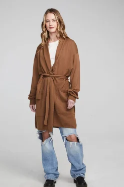 Women Chaser Brand Eve Deep Taupe Sweater