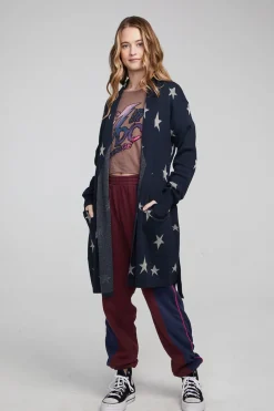 Women Chaser Brand Eve Star Struck Sweater