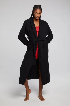 Women Chaser Brand Evee Maxi Licorice Cardigan