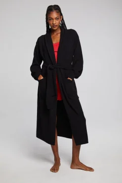 Women Chaser Brand Evee Maxi Licorice Cardigan