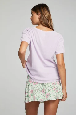 Women Chaser Brand Everyday Essential V Neck Tee