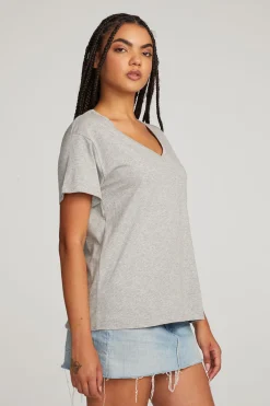 Women Chaser Brand Everyday Essential V-neck Tee