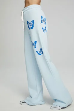 Women Chaser Brand Evil Eye Butterfly Pants