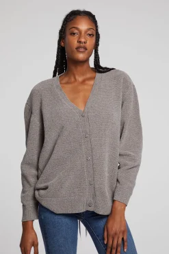 Women Chaser Brand Fairfax Foggy City Cardigan