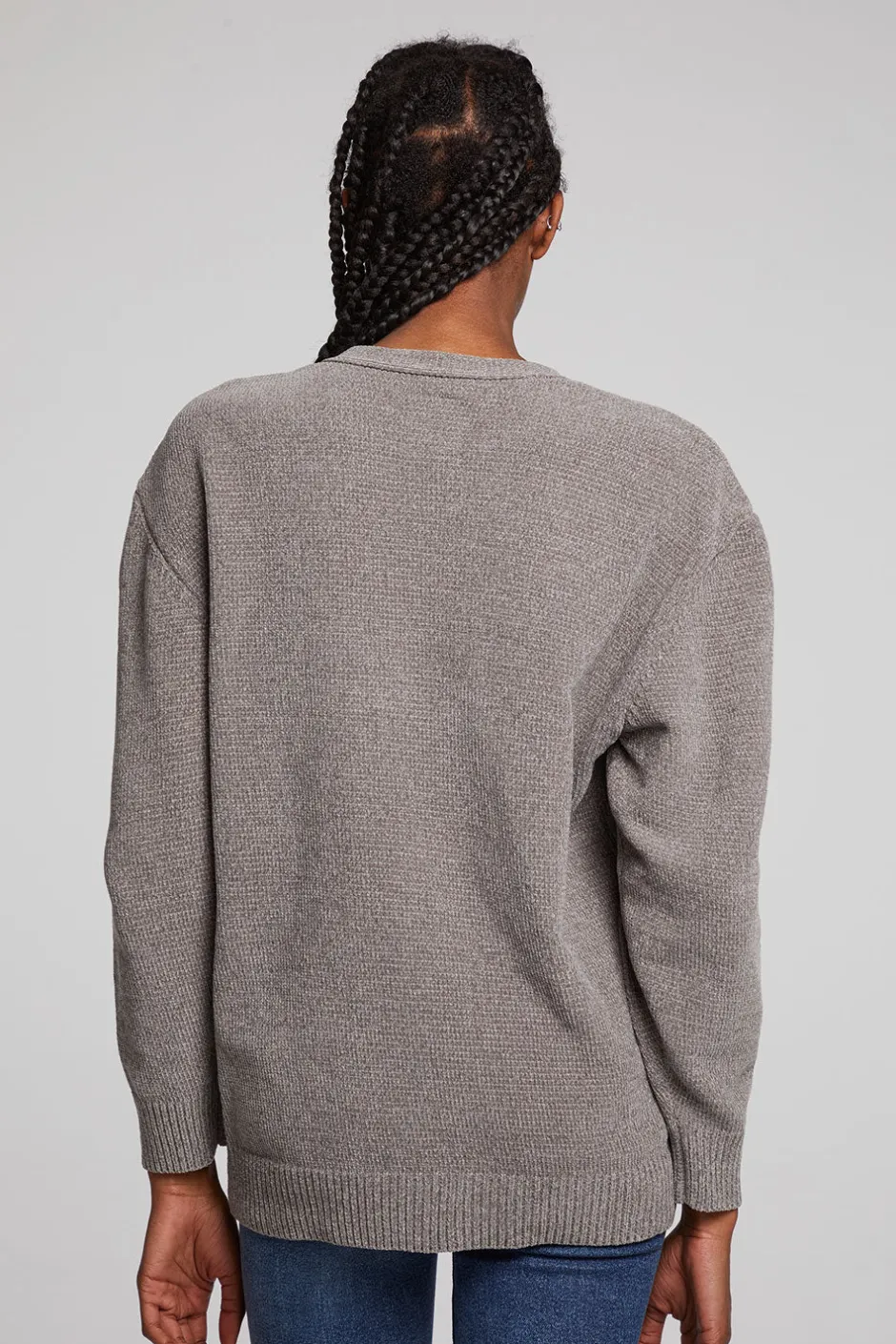 Women Chaser Brand Fairfax Foggy City Cardigan