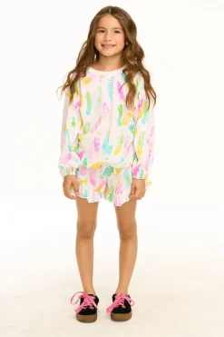 Kids Chaser Brand Feathers Grotto Shorts