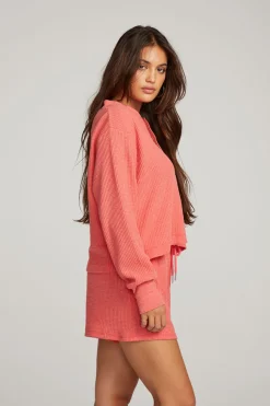 Women Chaser Brand Flame Long Sleeve