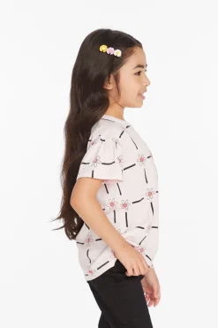 Kids Chaser Brand Flower Power Girls Tee