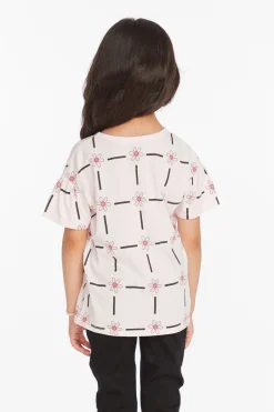 Kids Chaser Brand Flower Power Girls Tee