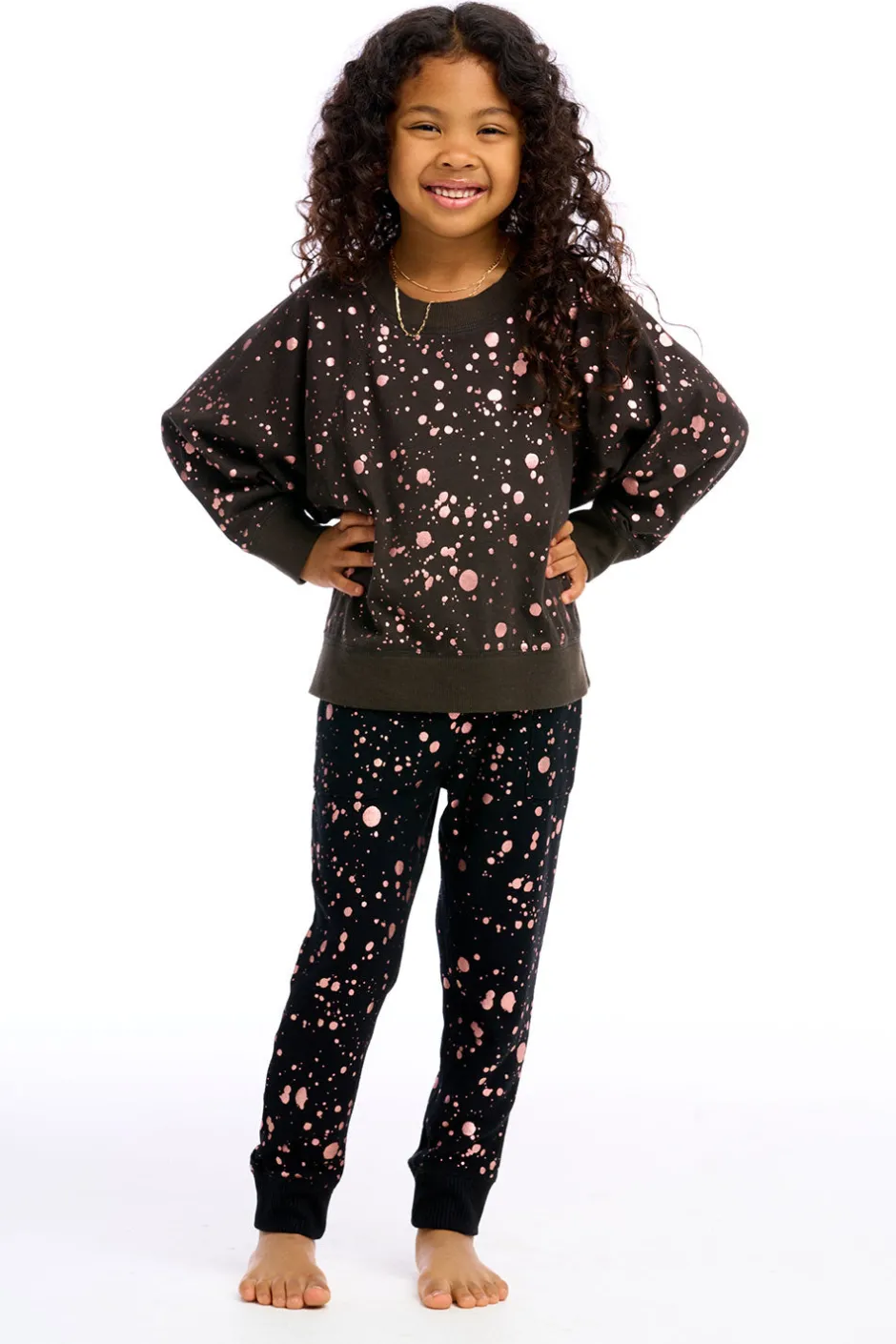 Kids Chaser Brand Foil Splatter