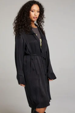 Women Chaser Brand Ford Licorice Trench Coat