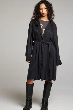 Women Chaser Brand Ford Licorice Trench Coat