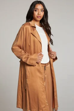 Women Chaser Brand Ford Toffee Trench Coat