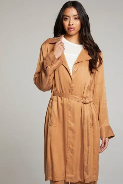 Women Chaser Brand Ford Toffee Trench Coat